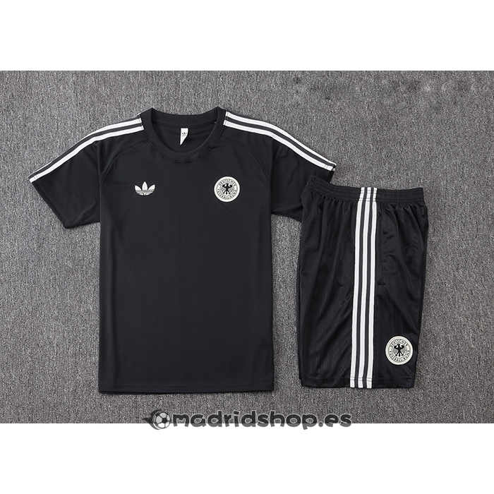Chandal del Alemania Manga Corta 26-27 Negro - Pantalon Corto